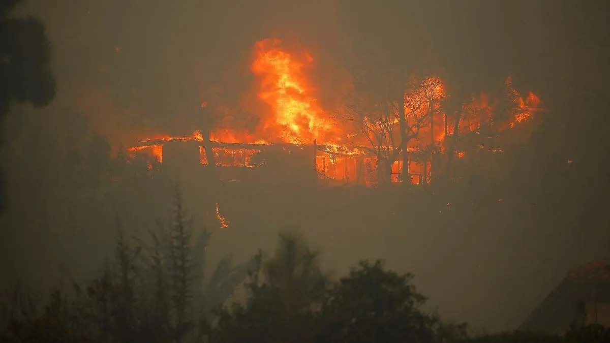 Incendio en Los Ángeles